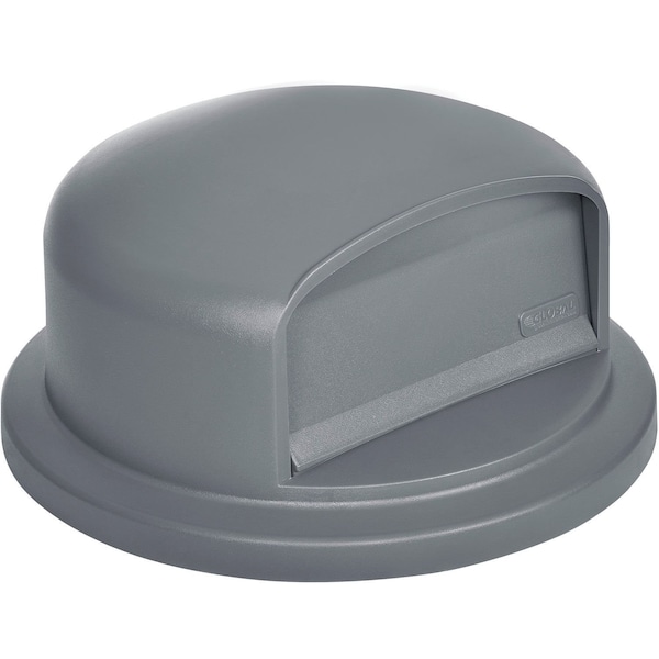 Global Industrial Dome Lid, Gray, Plastic 641433GY - main
